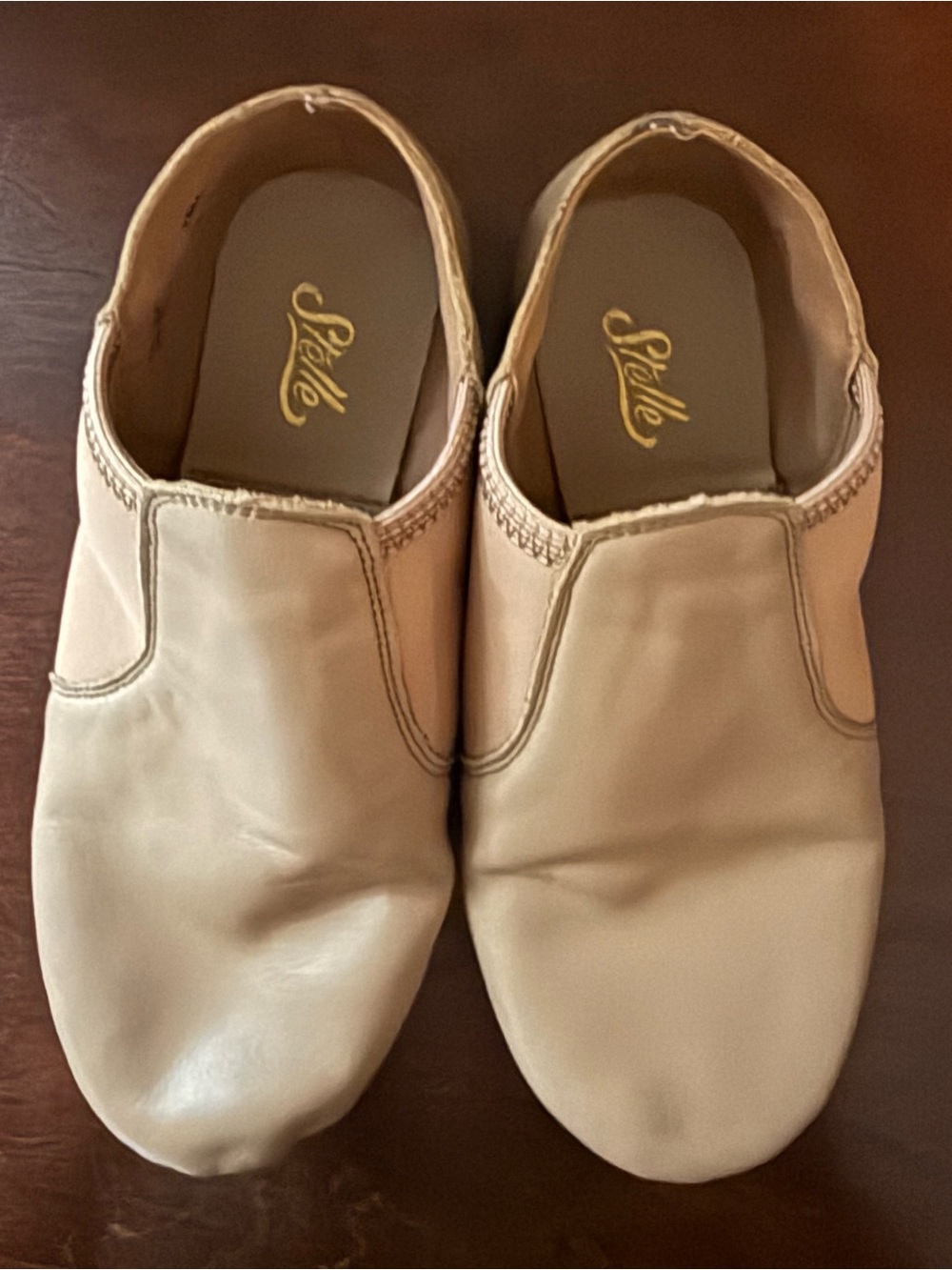 Stelle Beige Jazz Shoes - youth size 2